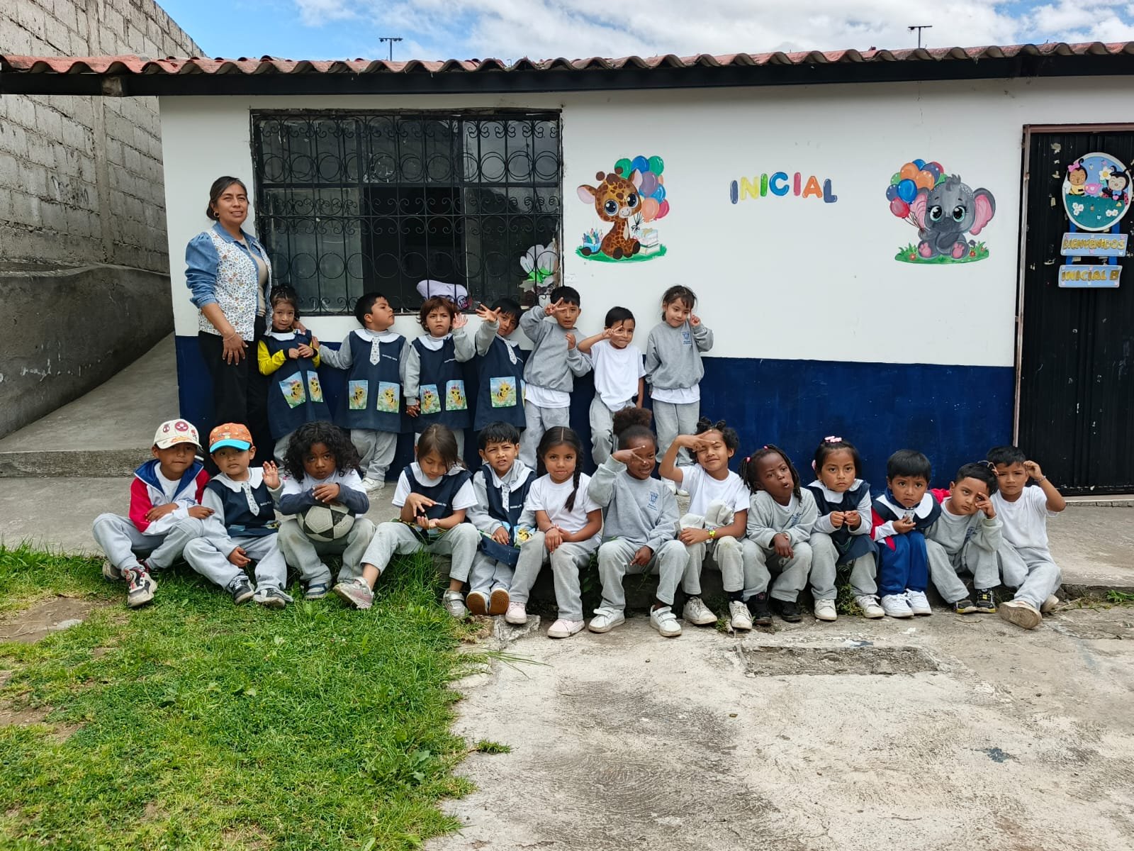 Estudiantes de Educación Inicial